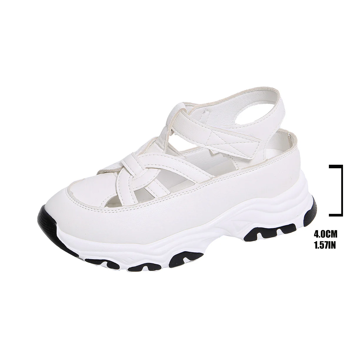 Damen Sneaker Sandalen mit komfortablem Riemendesign und atmungsaktiver Oberflächenstruktur Heidi Mode - Image 6