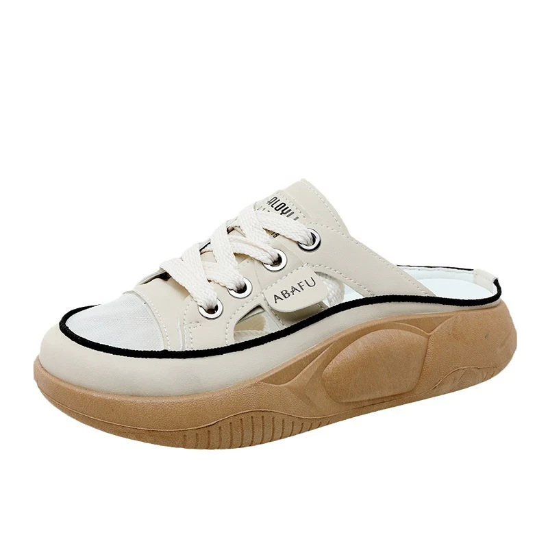 Damen Sneaker Slipper mit atmungsaktiver Mesh-Struktur und bequemer Sohle Heidi Mode - Image 5