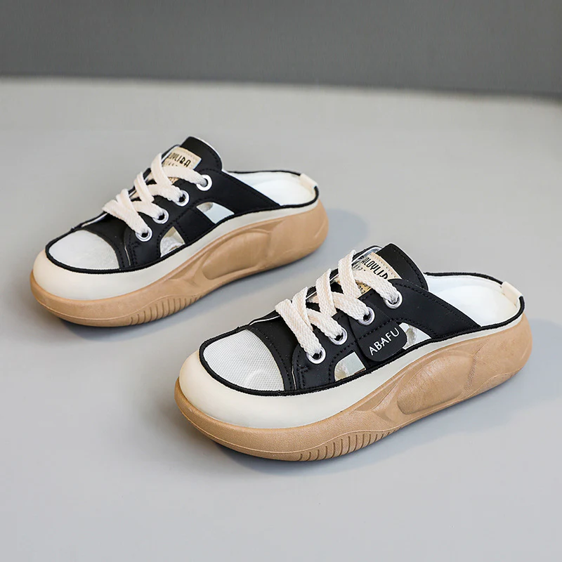 Damen Sneaker Slipper mit atmungsaktiver Mesh-Struktur und bequemer Sohle Heidi Mode - Image 7