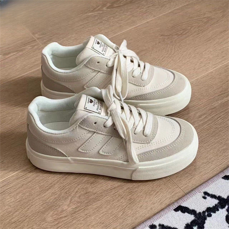 Damen Sneakers aus weichem Veloursleder mit rutschfester Sohle Heidi Mode - Image 3