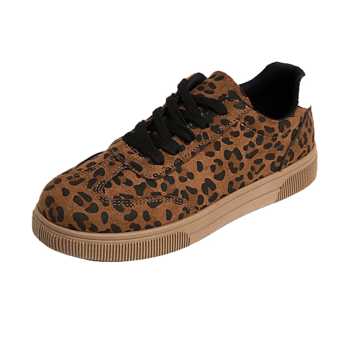 Damen Sneakers im attraktiven Leopardenmuster mit atmungsaktiver Oberflächenstruktur Heidi Mode - Image 5