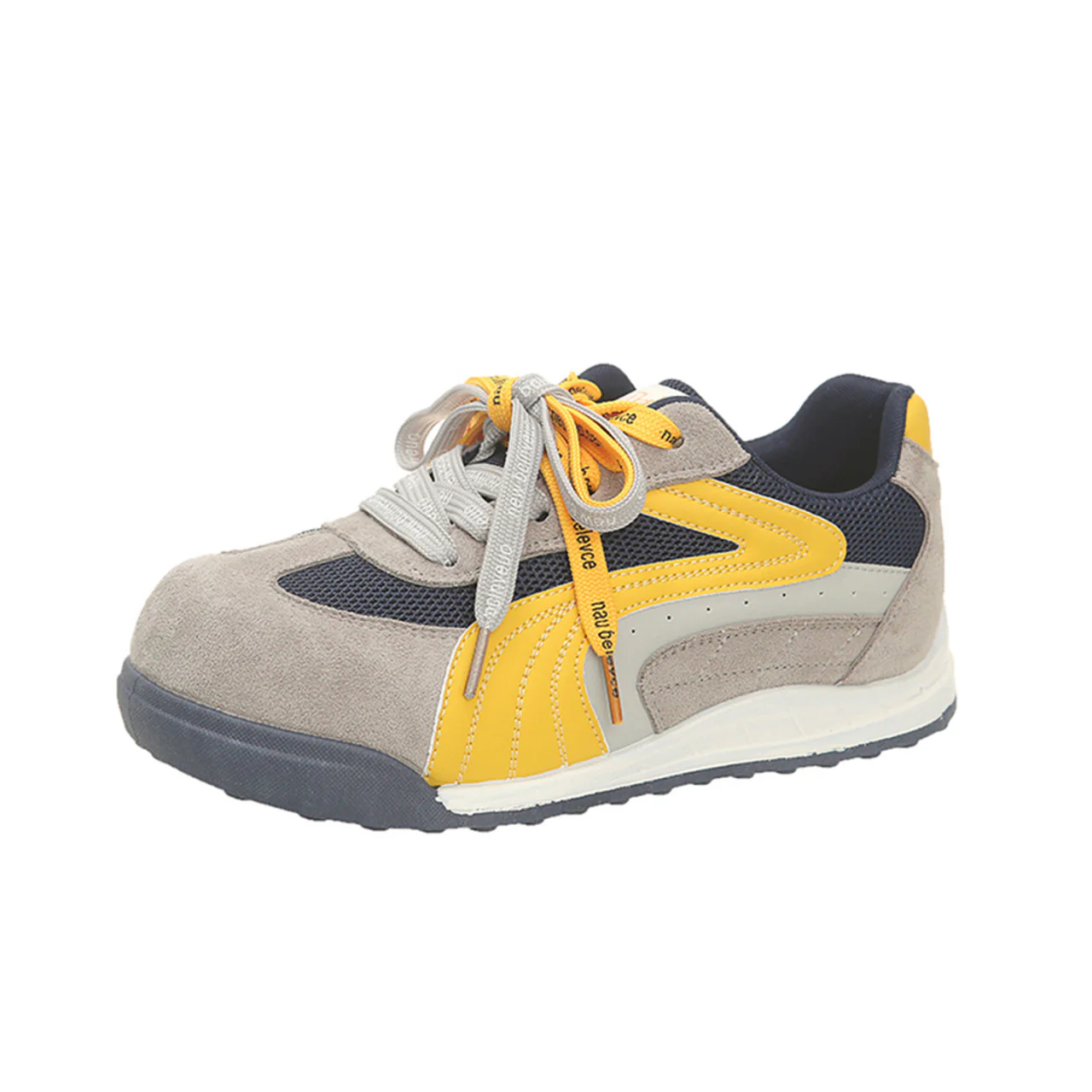 Damen Sneakers im einzigartigen Retro-Design mit hochwertigem Wildleder und atmungsaktiver Mesh-Oberfläche Heidi Mode - Image 5