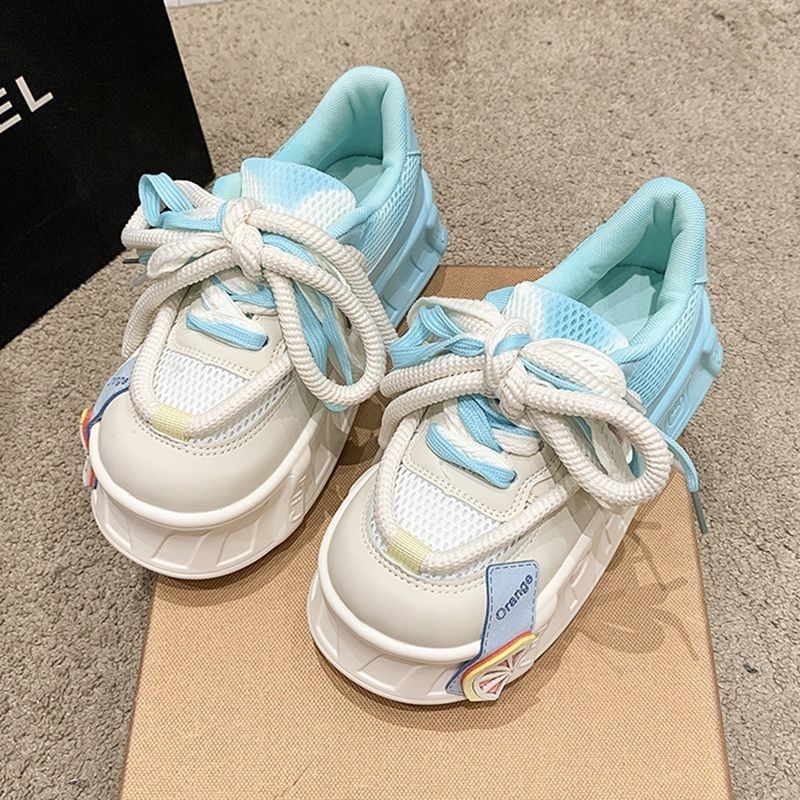 Damen Sneakers im farbenfrohen Design mit atmungsaktiver Sohle Heidi Mode - Image 2