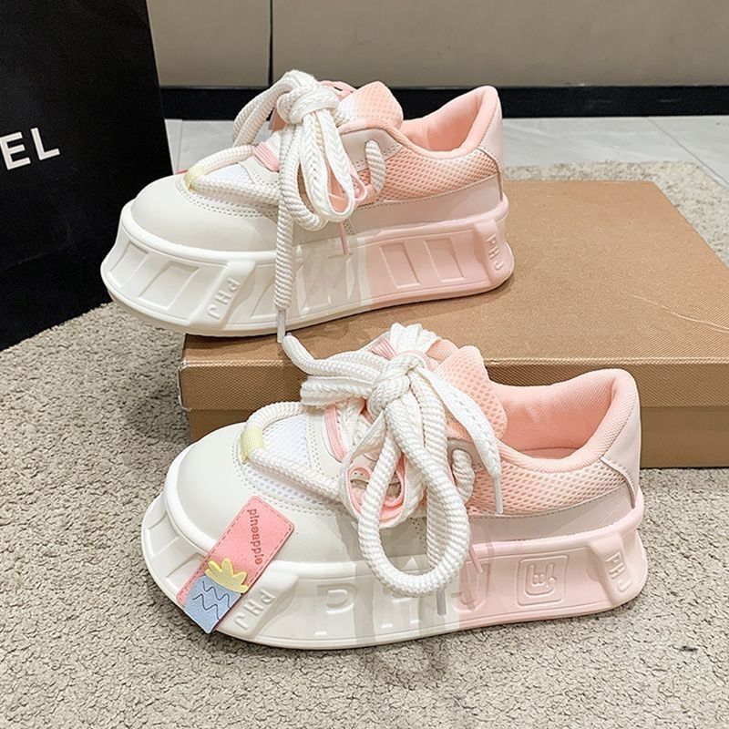 Damen Sneakers im farbenfrohen Design mit atmungsaktiver Sohle Heidi Mode - Image 3