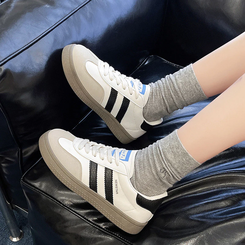 Damen Sneakers im klassischen Sportdesign mit bequemer Sohle Heidi Mode - Image 3