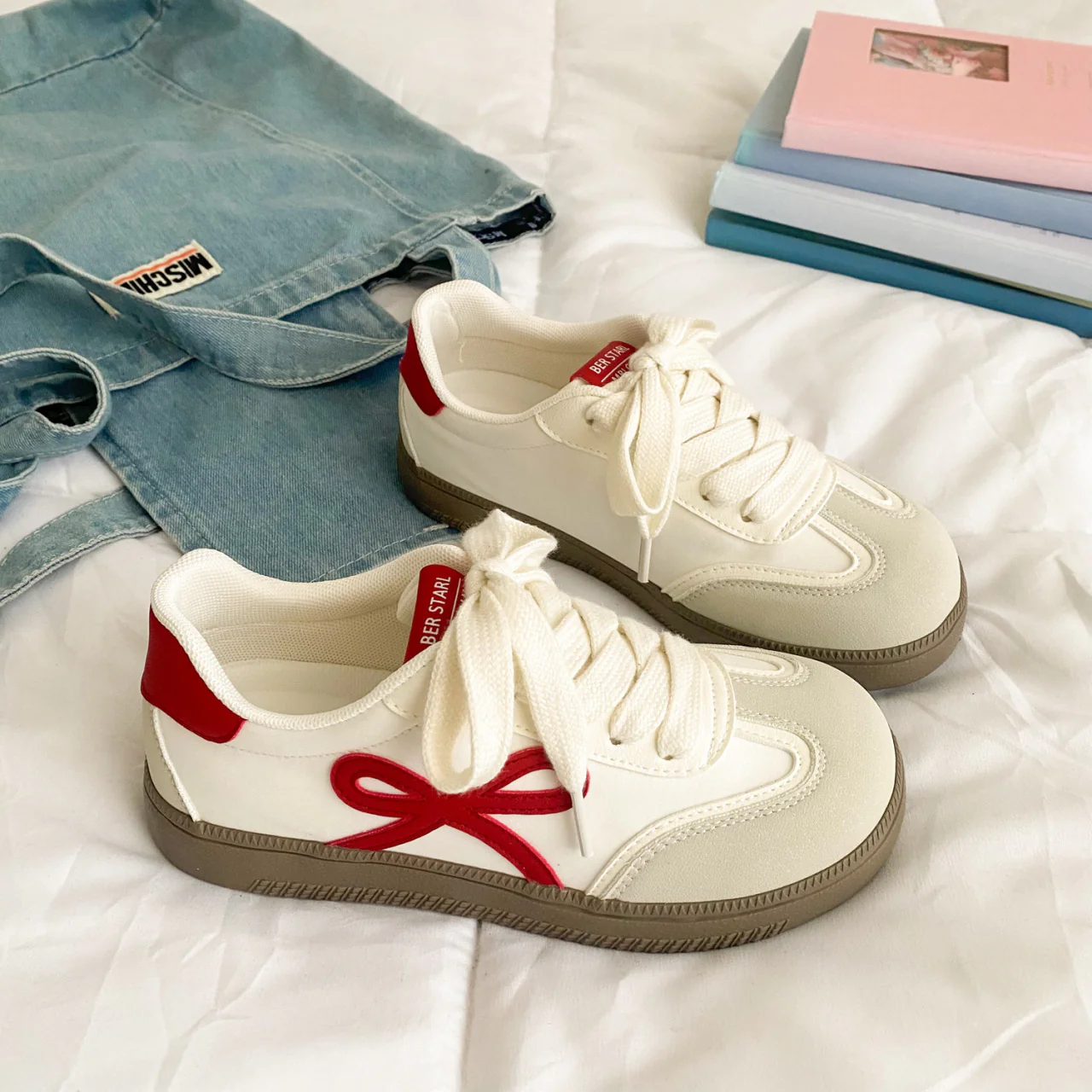 Damen Sneakers im lässigen Retro-Design mit sportlicher Sohle Heidi Mode - Image 6