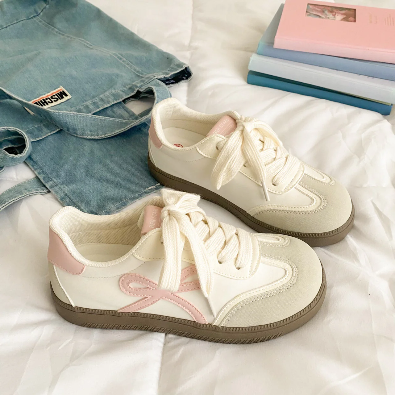 Damen Sneakers im lässigen Retro-Design mit sportlicher Sohle Heidi Mode - Image 7