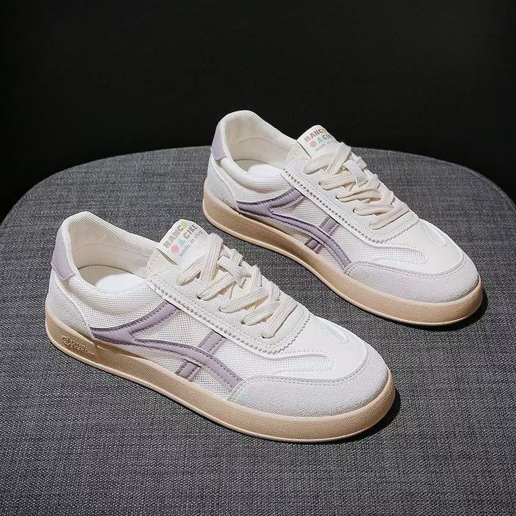 Damen Sneakers im lässigen Retro-Stil mit atmungsaktiven Mesh-Einsätzen und dämpfender Sohle Heidi Mode - Image 4
