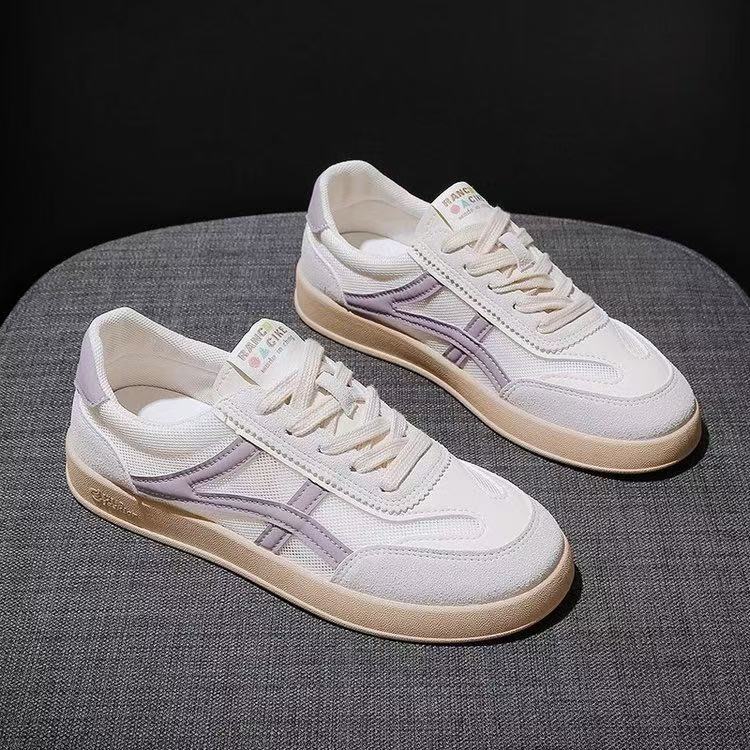 Damen Sneakers im lässigen Retro-Stil mit atmungsaktiven Mesh-Einsätzen und dämpfender Sohle Heidi Mode - Image 5