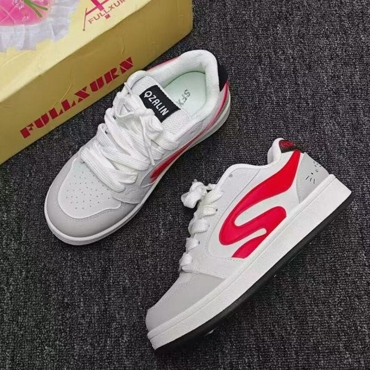 Damen Sneakers im lässigen Streetwear-Stil mit atmungsaktivem Obermaterial und dämpfender Sohle Heidi Mode - Image 2