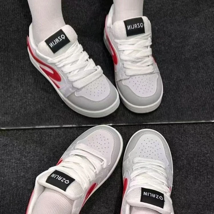 Damen Sneakers im lässigen Streetwear-Stil mit atmungsaktivem Obermaterial und dämpfender Sohle Heidi Mode - Image 5