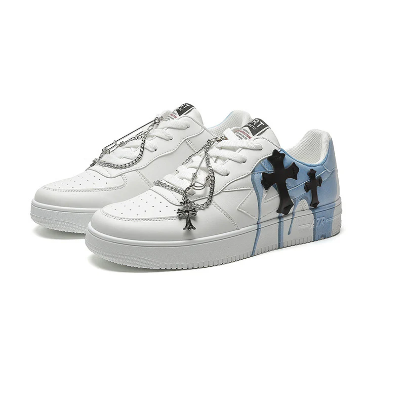 Damen Sneakers im modernen Design mit einzigartigem Ketten-Detail Heidi Mode - Image 5