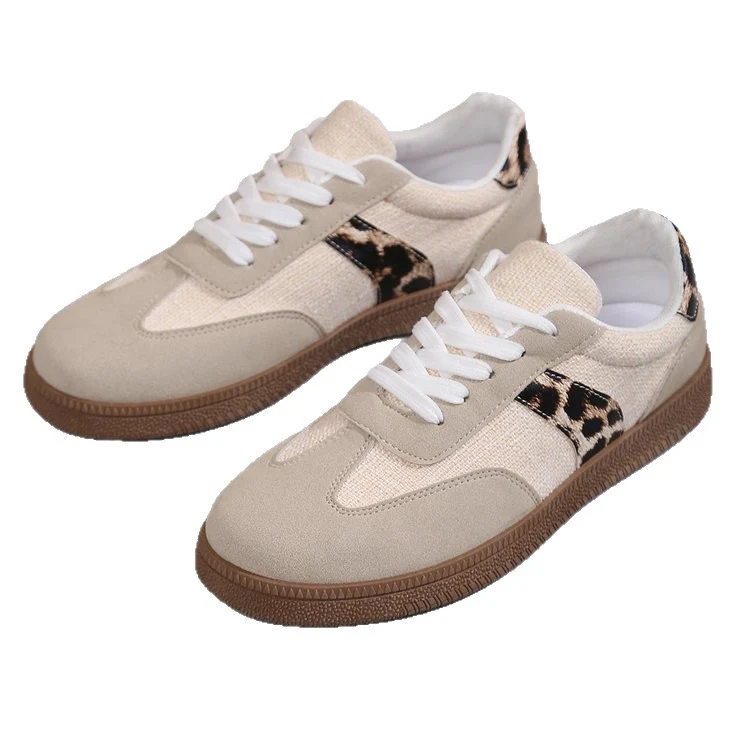 Damen Sneakers im modernen Leopard-Design mit atmungsaktiver Konstruktion Heidi Mode - Image 5