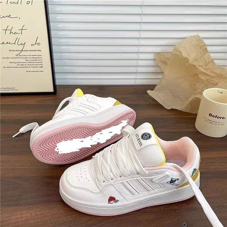 Damen Sneakers im modernen Sportdesign mit farbigen Applikationen Heidi Mode - Image 4