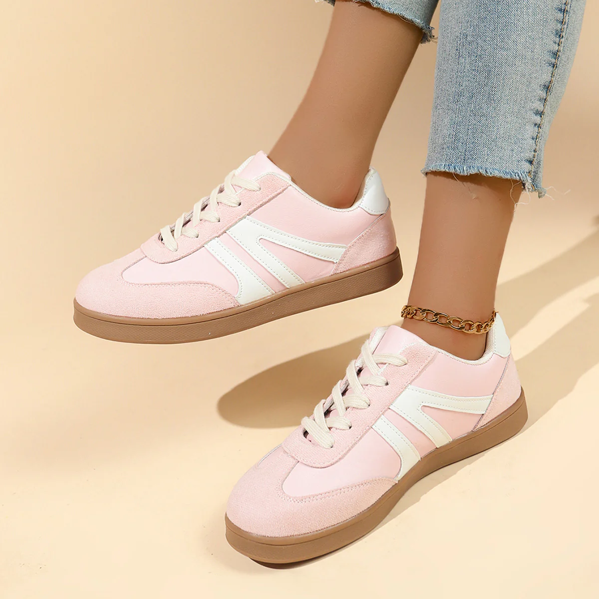 Damen Sneakers im modernen Sportschnitt mit innovativer Sohle Heidi Mode - Image 2