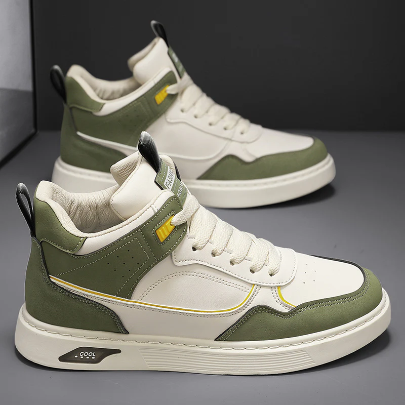 Damen Sneakers im sportiven High-Top Design mit gepolsterter Knöchelstütze Heidi Mode - Image 6