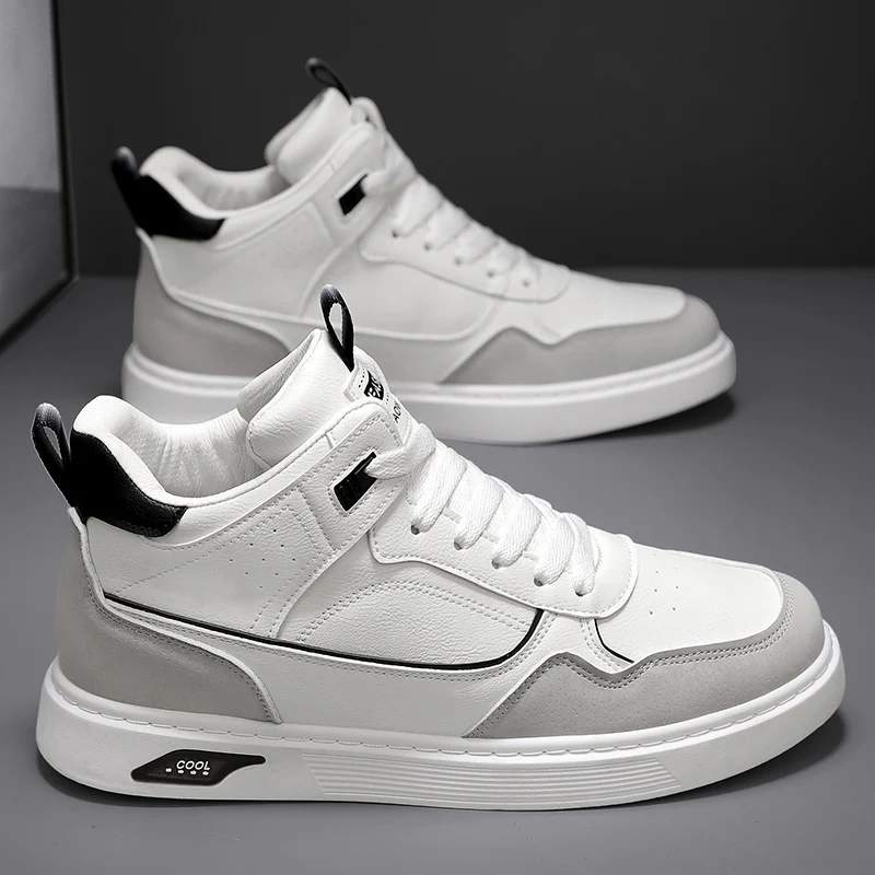 Damen Sneakers im sportiven High-Top Design mit gepolsterter Knöchelstütze Heidi Mode - Image 7