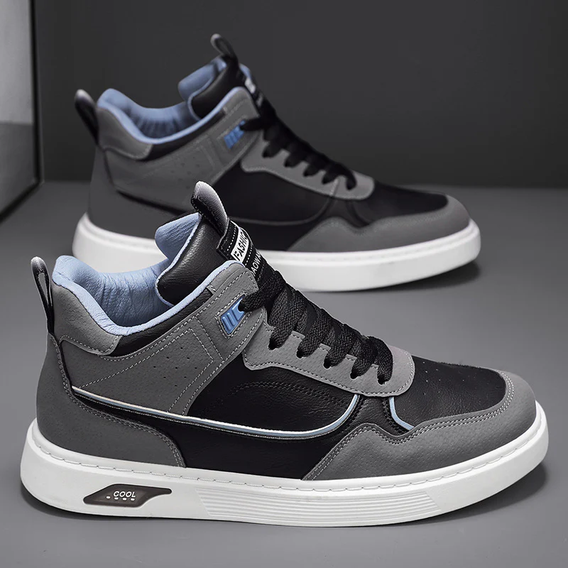 Damen Sneakers im sportiven High-Top Design mit gepolsterter Knöchelstütze Heidi Mode - Image 8