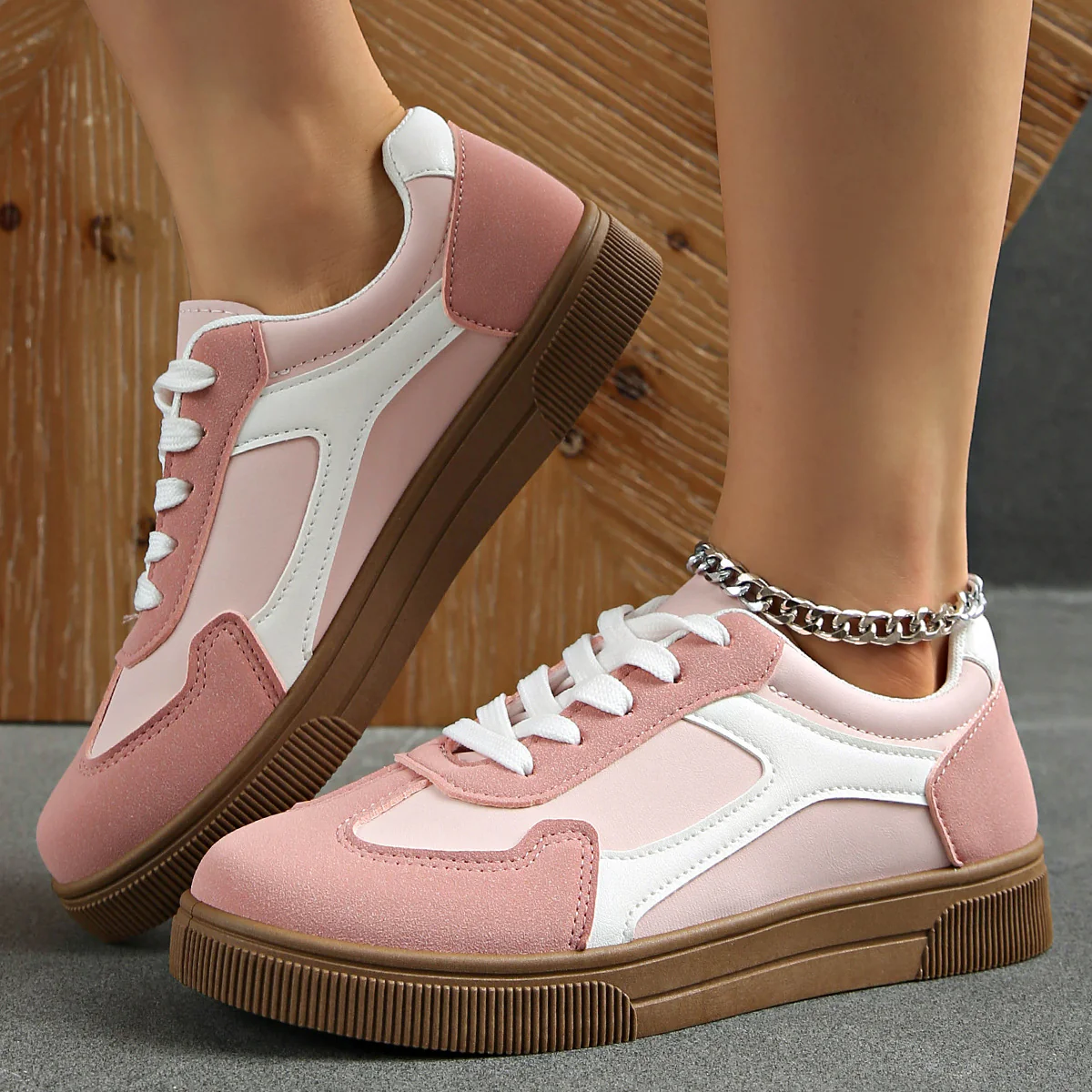 Damen Sneakers im sportlich-eleganten Design mit verstärkter Dämpfung Heidi Mode - Image 3