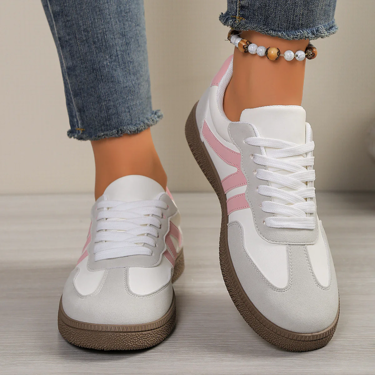 Damen Sneakers im sportlichen Design mit atmungsaktivem Obermaterial und bequemer Dämpfung Heidi Mode - Image 4