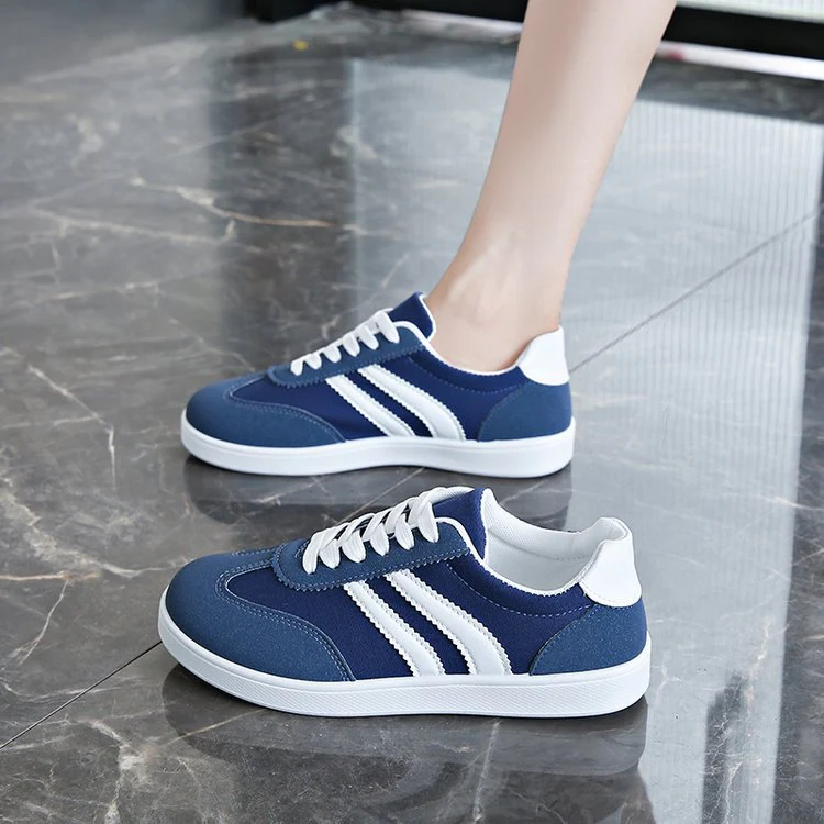 Damen Sneakers im sportlichen Design mit atmungsaktiver Oberflächenstruktur Heidi Mode - Image 2