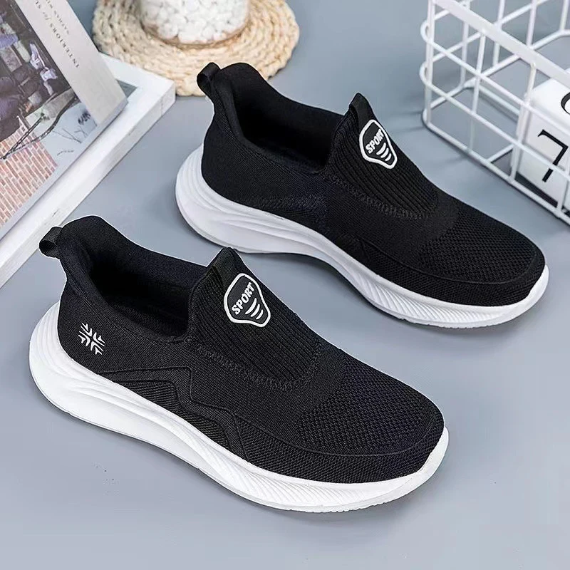 Damen Sneakers im sportlichen Design mit elastischem Schaft und rutschfester Sohle Heidi Mode - Image 2