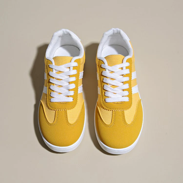 Damen Sneakers im sportlichen Retro-Look mit bequemer dämpfender Sohle Heidi Mode - Image 6