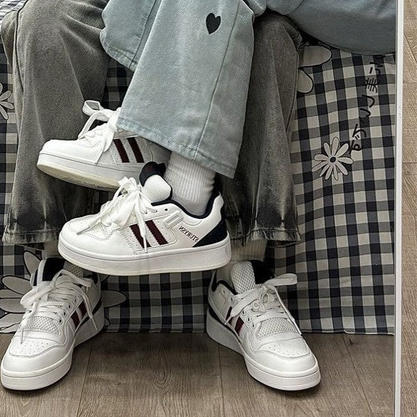 Damen Sneakers im sportlichen Retro-Stil mit atmungsaktiver Mesh-Oberfläche Heidi Mode - Image 2