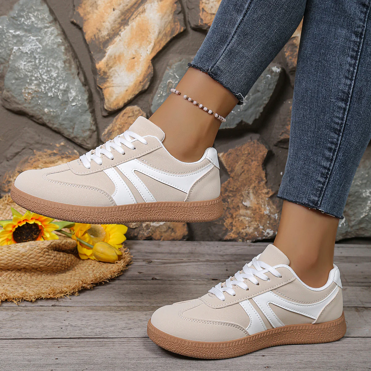Damen Sneakers im sportlichen Stil mit trendigem Design Heidi Mode - Image 3