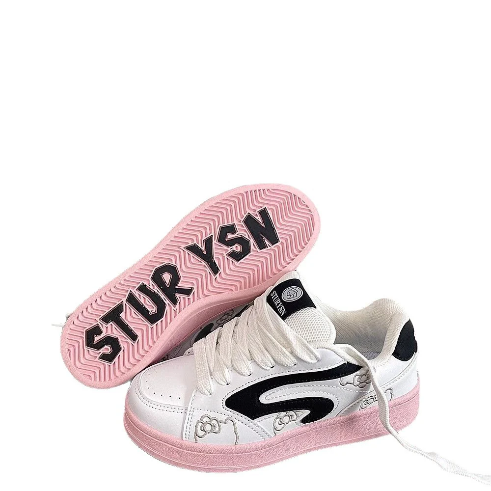 Damen Sneakers im trendigen Cartoon-Design mit gepolsterter Innensohle Heidi Mode - Image 5