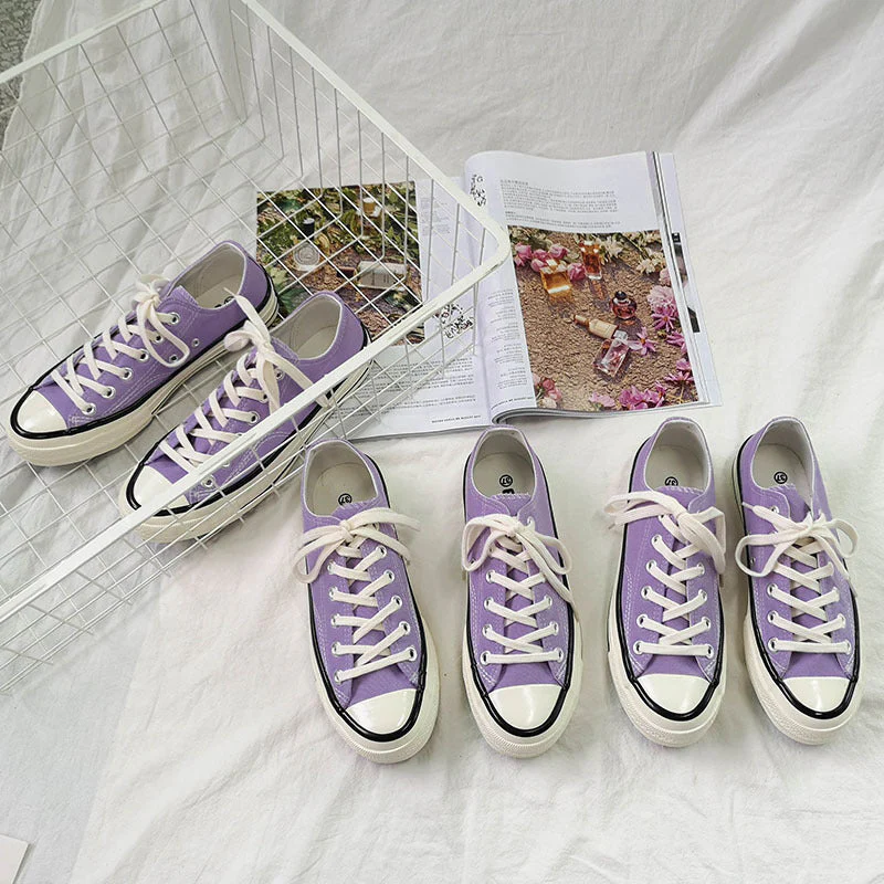Damen Sneakers Im Trendigen Vintage-Design mit Bequemer Schnürung und Atmungsaktiver Obermaterialkombination Heidi-Mode - Image 2