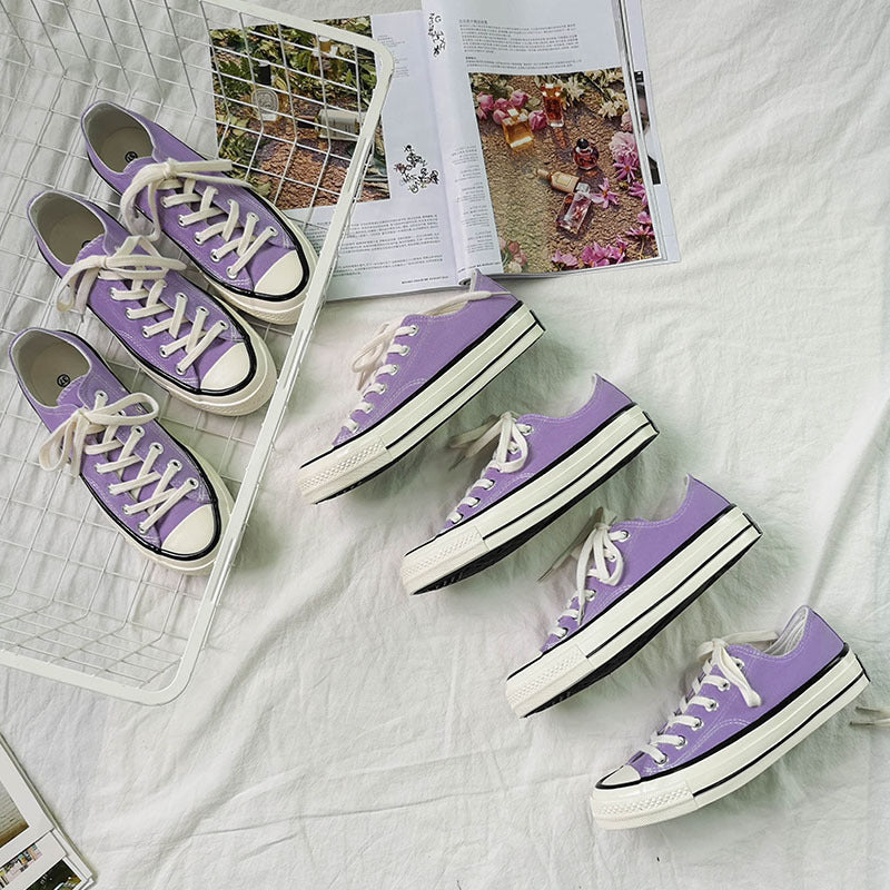Damen Sneakers Im Trendigen Vintage-Design mit Bequemer Schnürung und Atmungsaktiver Obermaterialkombination Heidi-Mode - Image 3