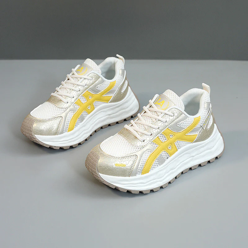 Damen Sneakers mit atmungsaktivem Mesh-Obermaterial und dämpfender Laufsohle Heidi Mode - Image 2