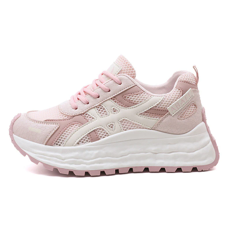 Damen Sneakers mit atmungsaktivem Mesh-Obermaterial und dämpfender Laufsohle Heidi Mode - Image 5