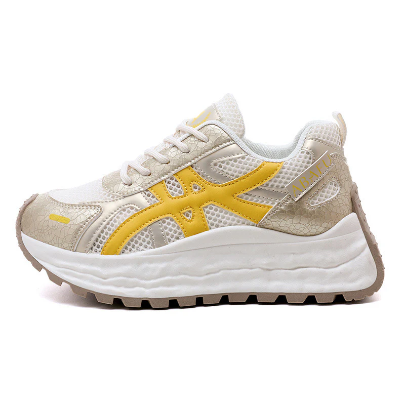Damen Sneakers mit atmungsaktivem Mesh-Obermaterial und dämpfender Laufsohle Heidi Mode - Image 6