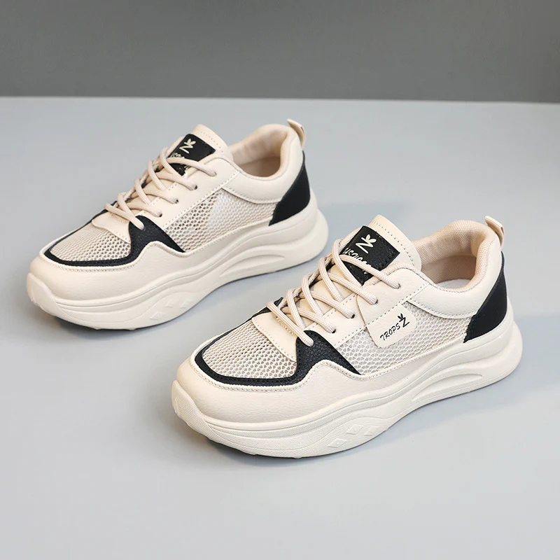 Damen Sneakers mit atmungsaktivem Mesh-Obermaterial und stoßdämpfender Sohle Heidi Mode - Image 6