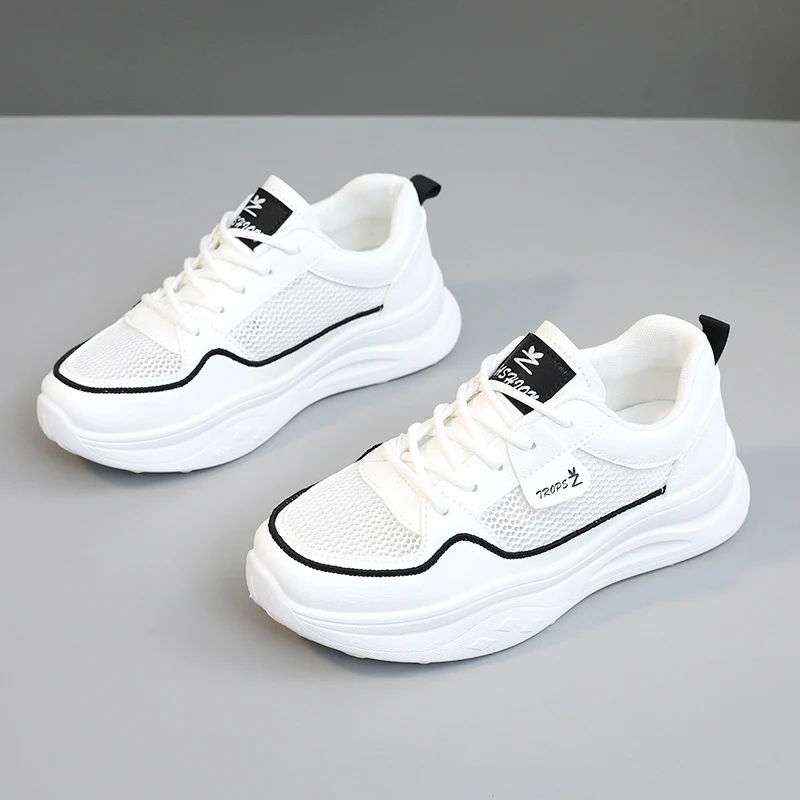 Damen Sneakers mit atmungsaktivem Mesh-Obermaterial und stoßdämpfender Sohle Heidi Mode - Image 8