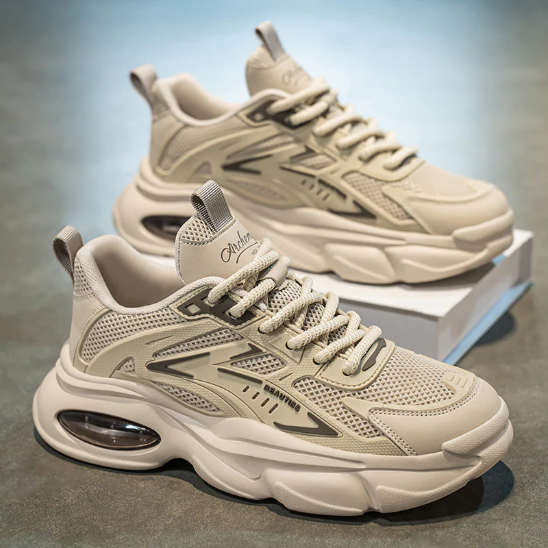 Damen Sneakers mit atmungsaktivem Mesh-Obermaterial und stoßdämpfender Sohle Heidi Mode - Image 2