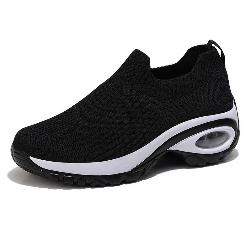 Damen Sneakers mit atmungsaktivem Strickdesign und stoßdämpfender Sohle Heidi Mode - Image 5