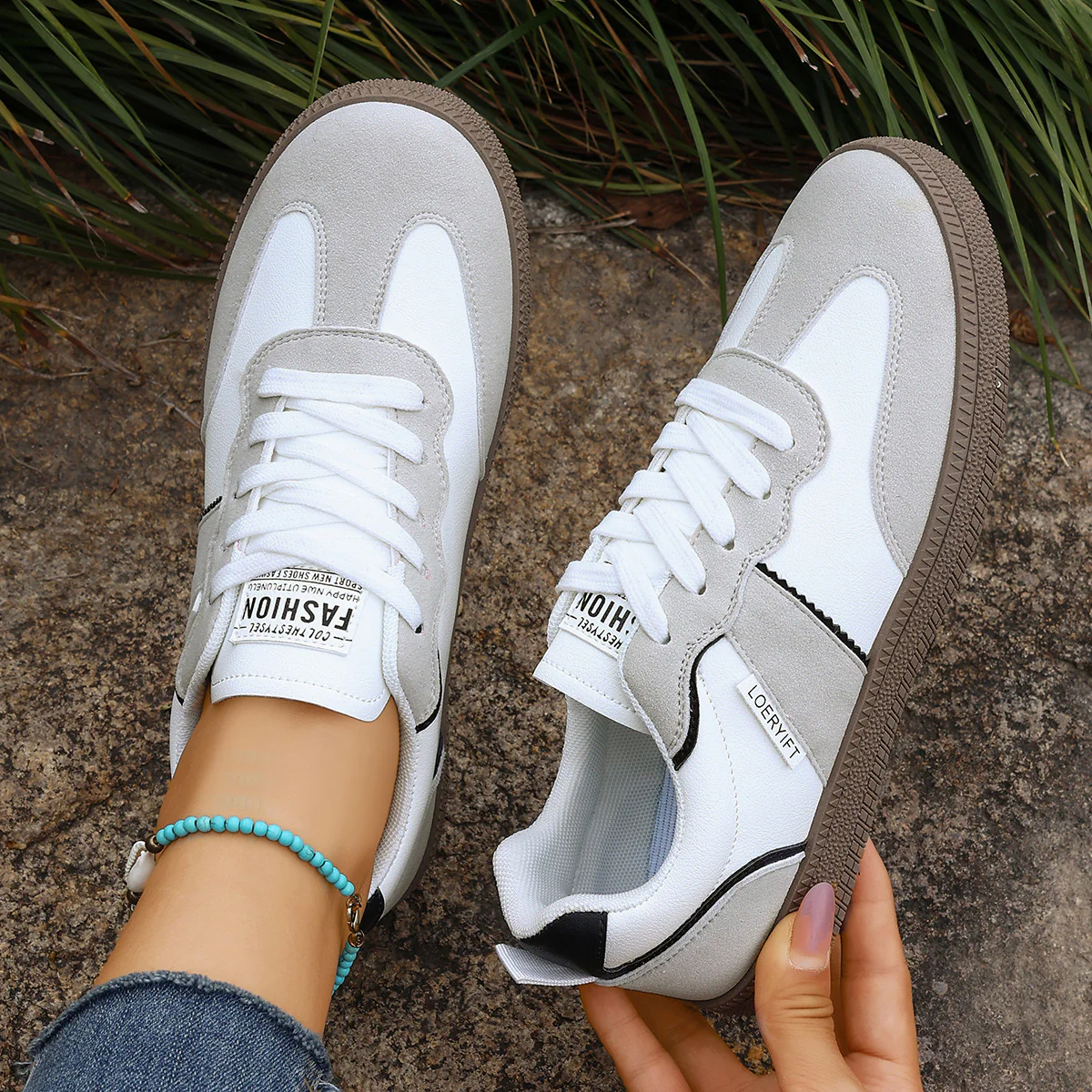 Damen Sneakers mit atmungsaktiver Mesh-Konstruktion und komfortabler Dämpfung Heidi Mode - Image 3
