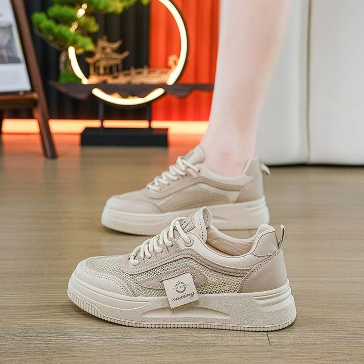 Damen Sneakers mit atmungsaktiver Mesh-Oberfläche und rutschfester Profilsohle Heidi Mode - Image 2