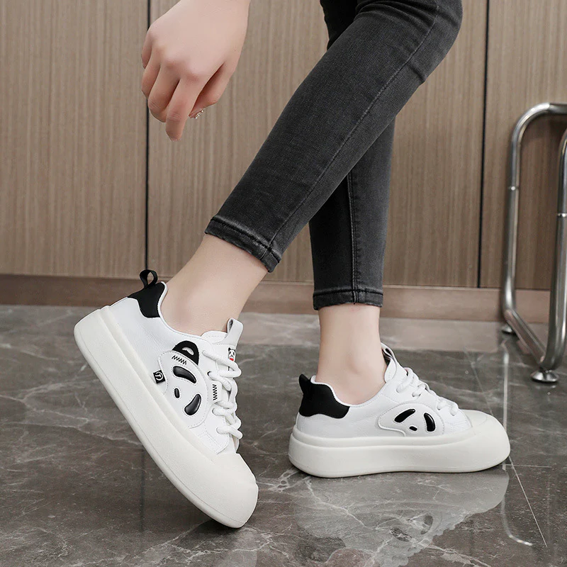 Damen Sneakers mit ausgefallenem Design und dämpfender Sohle Heidi Mode - Image 3