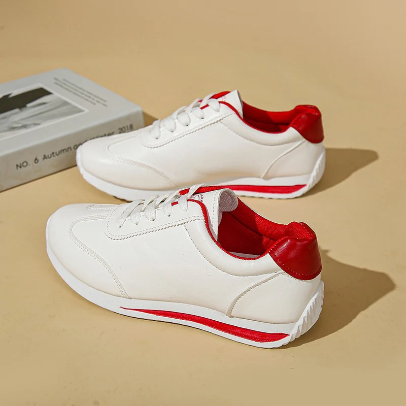 Damen Sneakers mit bequemem Kunstleder-Obermaterial und sportlichem Design Heidi Mode - Image 3