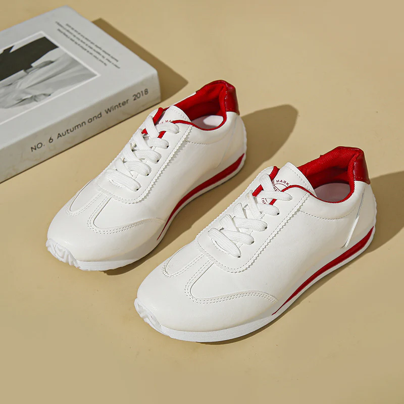Damen Sneakers mit bequemem Kunstleder-Obermaterial und sportlichem Design Heidi Mode - Image 9