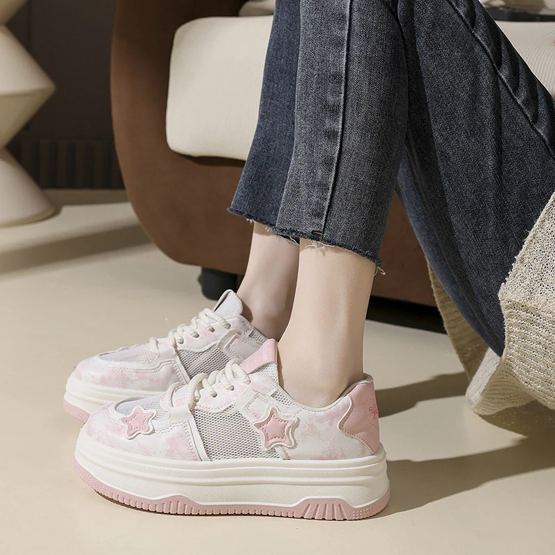 Damen Sneakers mit bequemem und flexiblem Sohlenkomfort Heidi Mode - Image 4