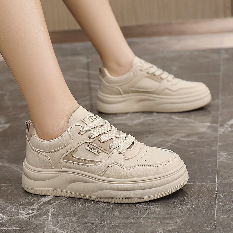 Damen Sneakers mit dämpfendem Sohlenprofil und atmungsaktiver Obermaterialstruktur Heidi Mode - Image 3