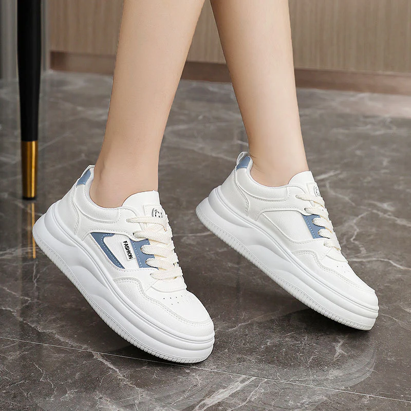 Damen Sneakers mit dämpfendem Sohlenprofil und atmungsaktiver Obermaterialstruktur Heidi Mode - Image 4