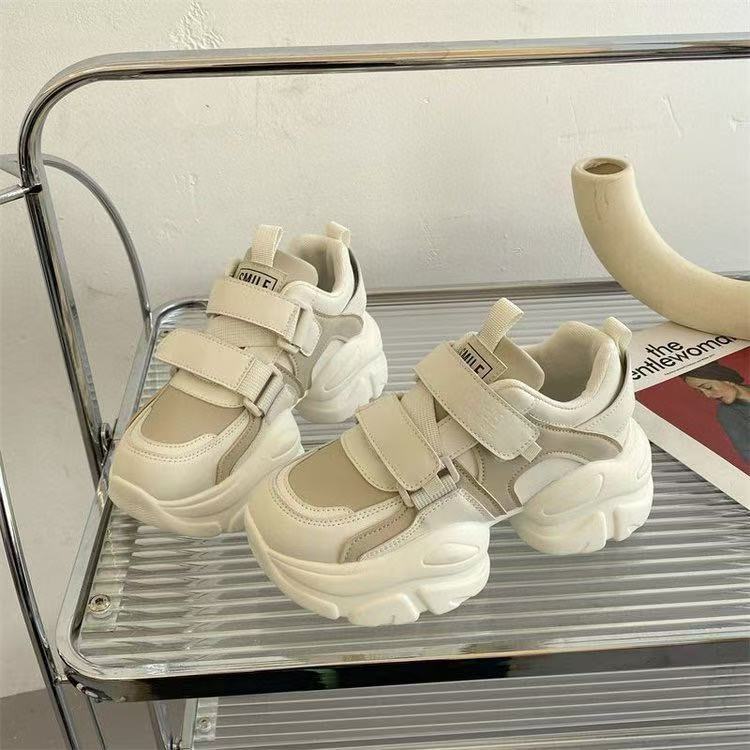 Damen Sneakers mit dämpfenden Klettverschlüssen und atmungsaktiver Obermaterialstruktur Heidi Mode - Image 2
