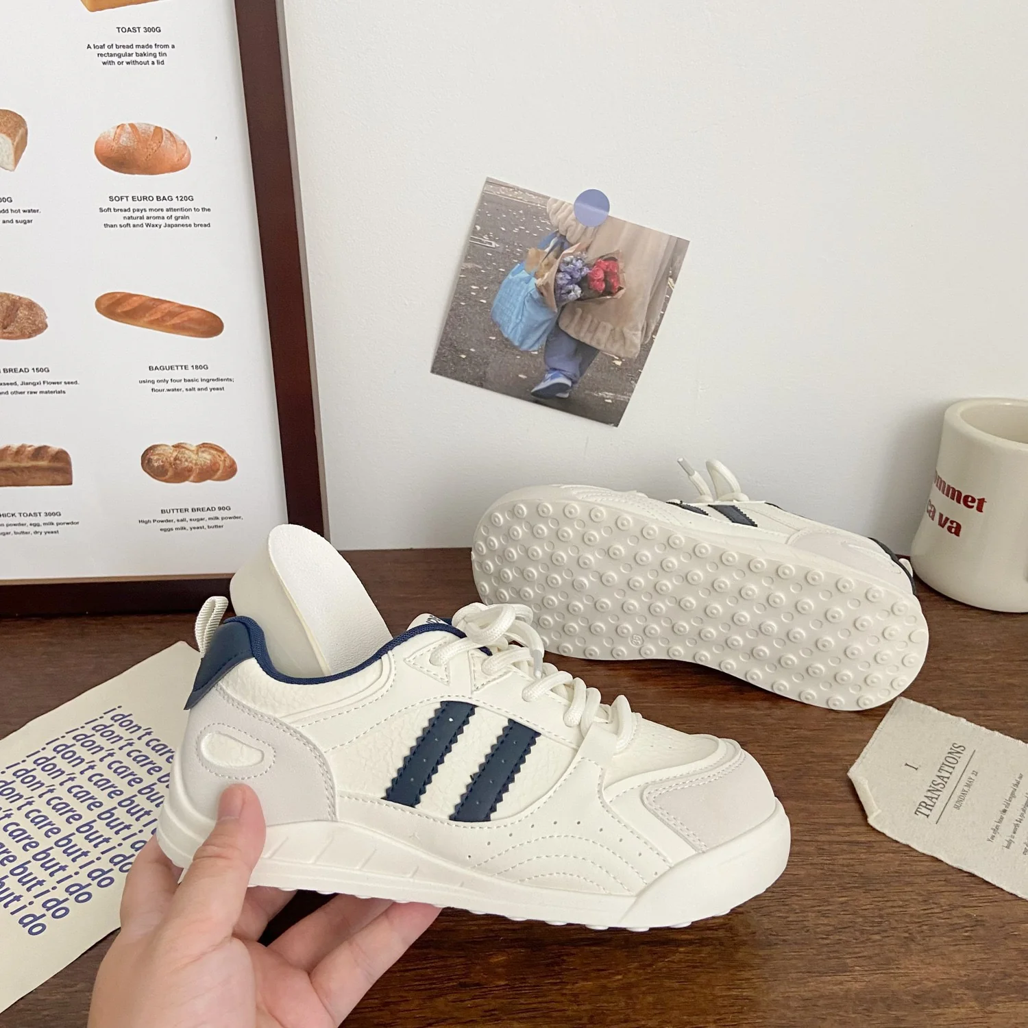 Damen Sneakers mit dämpfender Sohle und atmungsaktivem Obermaterial Heidi Mode - Image 2