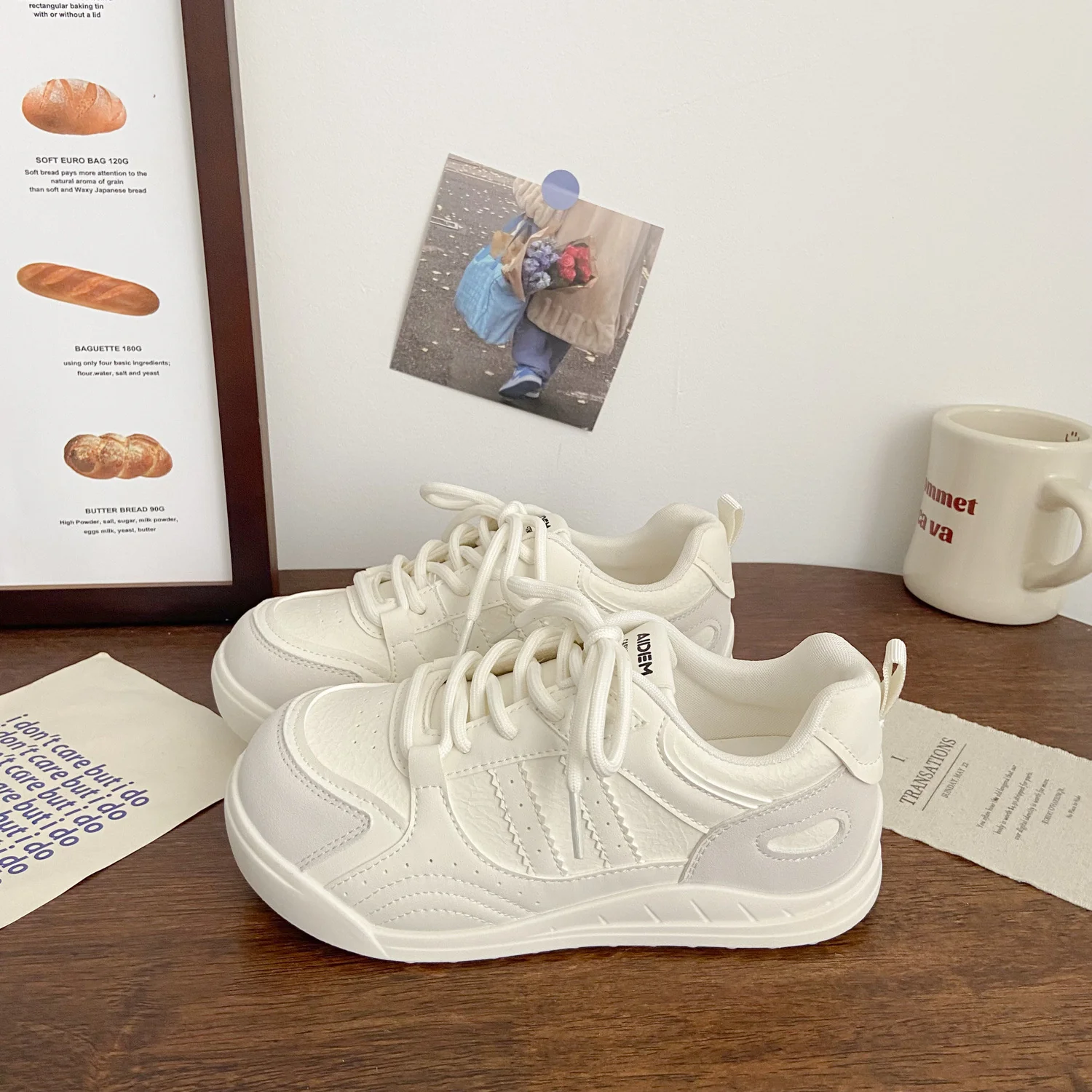 Damen Sneakers mit dämpfender Sohle und atmungsaktivem Obermaterial Heidi Mode - Image 7